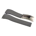 thumbnail image 2 of Correa de reloj de silicona Yuyangstore Ajustables y ligeros con hebilla plegable Gris, 2 of 8