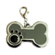 thumbnail image 1 of Placa de identificación personalizada para mascotas | Placa grabada con el nombre de la mascota para perros y gatos | Placa personalizable para el collar de la mascota con información de contacto, 1 of 3