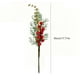 thumbnail image 3 of Christmas Pine Needle Flower Branch Decoration, Simulation Plant Red Berry Leaf, Plug In Holiday Decor, Realistic Artificial Branch, Easy Assembly, Foldable Design, Metal Frame, For Bedroom Home, 3 of 6