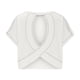 thumbnail image 5 of Fiudx Ofertas Flash Del Día Camiseta Deportiva de Manga Corta Sin Espalda para Mujer, con Espalda Abierta, para Correr, Gimnasio, Yoga, 5 of 7