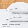 thumbnail image 4 of Ivy Union Microfiber Pillowcases, Set of 2, Standard Size, Gray, 4 of 8