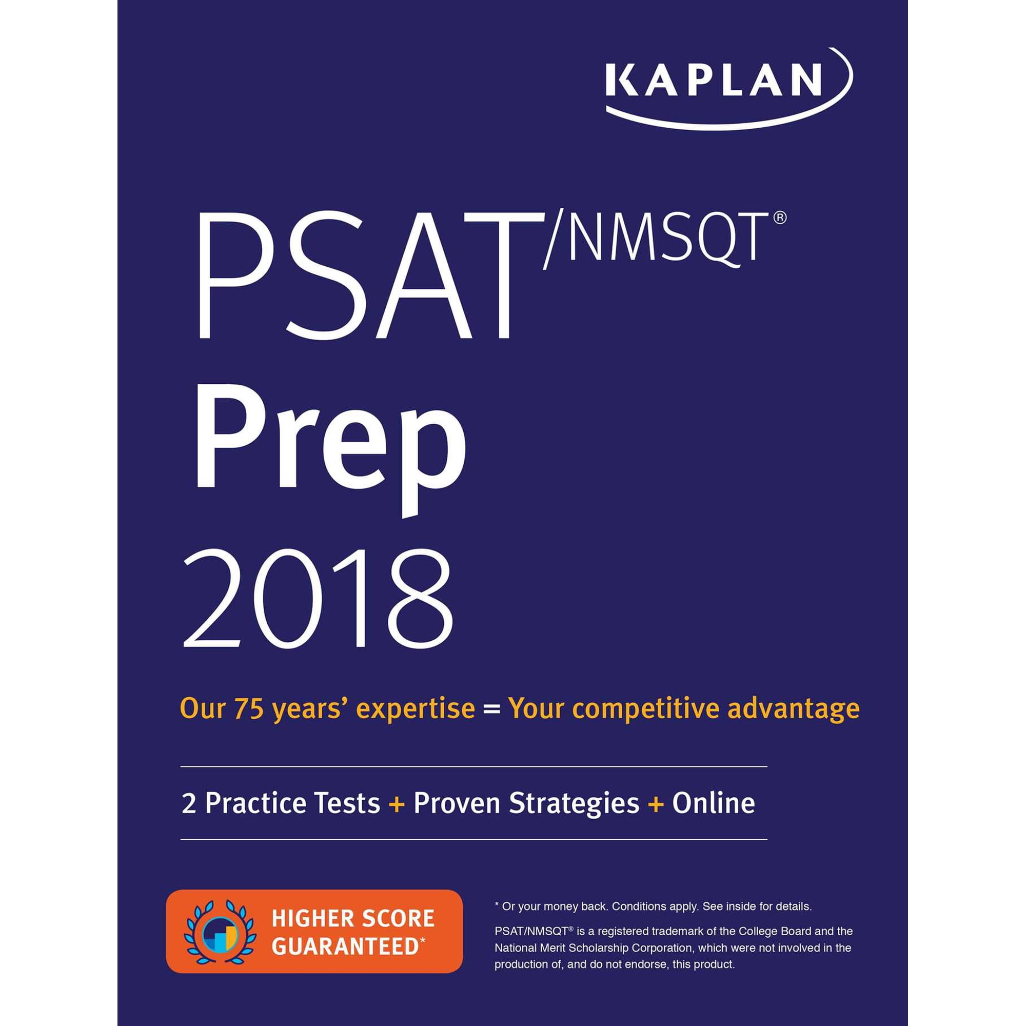 Kaplan Test Prep: PSAT/NMSQT Prep 2018 : 2 Practice Tests + Proven Strategies + Online (Paperback)