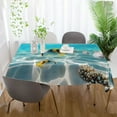 thumbnail image 6 of Ryvnso Fish Undersea View Rectangle Table Cloth Tablecover Dinning Tablecloth 60"x90", 6 of 8