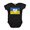 Black, variant on CafePress - Ukraine Heart Body Suit - Cute Infant Bodysuit Baby Romper - Size Newborn - 24 Months