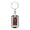 Dog Tag with Swivel Keychain (Gold), variant on Tarot Card The Red Devil Keychain Dog Tag Stainless Steel or 18k Gold