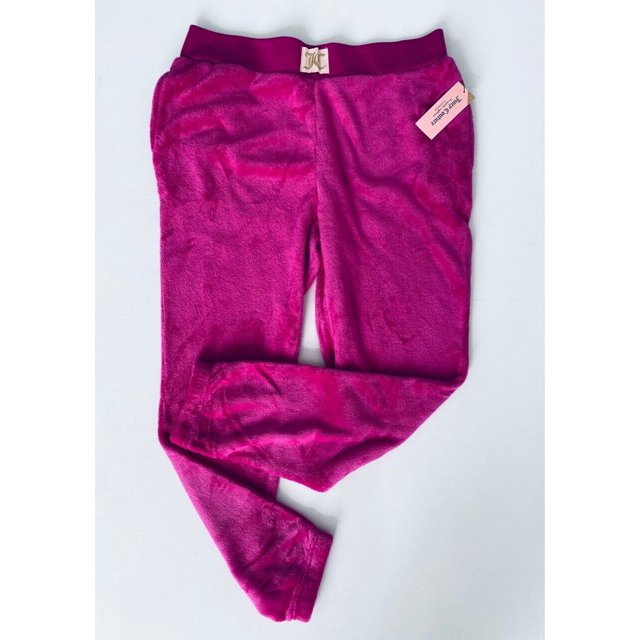 Juicy Couture Sleepwear Plush Pyjama Pants Moody Magenta ( L )