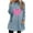 Blue winter tops, variant on Holiday Usmixi Womens Fleece Sweatshirt Winter Womens Thickened Plush Pullover Sweater Long Sleeve Crewneck Cozy Sherpa Sweatshirt Fashion Heart Print Graphics Pocket Coat Tops Big Saving