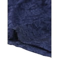 thumbnail image 6 of Allegra K Women's Casual Sheer Short Sleeves Floral Lace Top, 6 of 7