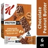 Kellogg's Special K Chocolate Peanut Butter Chewy Protein Meal Bars, Ready-to-Eat, 9.5 oz, 6 Count