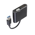 thumbnail image 1 of Adaptador de USB a VGA HD 1080P Adaptador de video USB 3.0 Conversor de video de transmisión rápida con 2 salidas, Negro tholdsy EL000463-01B, 1 of 2
