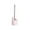 Pink, variant on Btomtd Long Handle Bristles Toilet Brush with Holder for Bathroom Cleaning Bowl Brush Kit Compact Toilet Cleaner Brush Toilet Brush, Gray