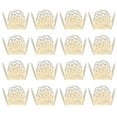 thumbnail image 1 of 100pcs Chocolate Paper Wrappers Candy Wrappers Chocolate Packaging Paper for Wedding, 1 of 9