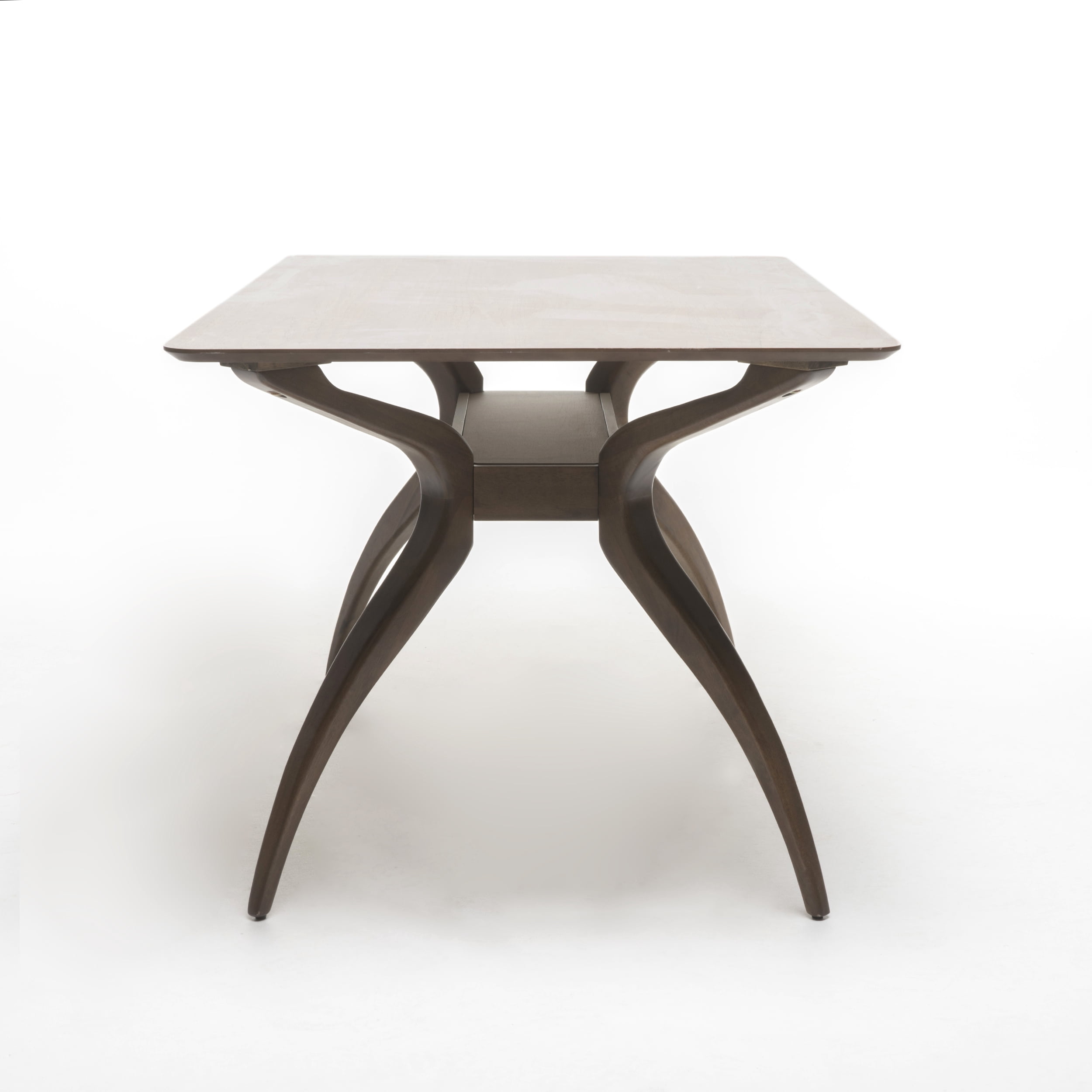 Noble House Logan Natural Walnut Finish Wood Dining Table