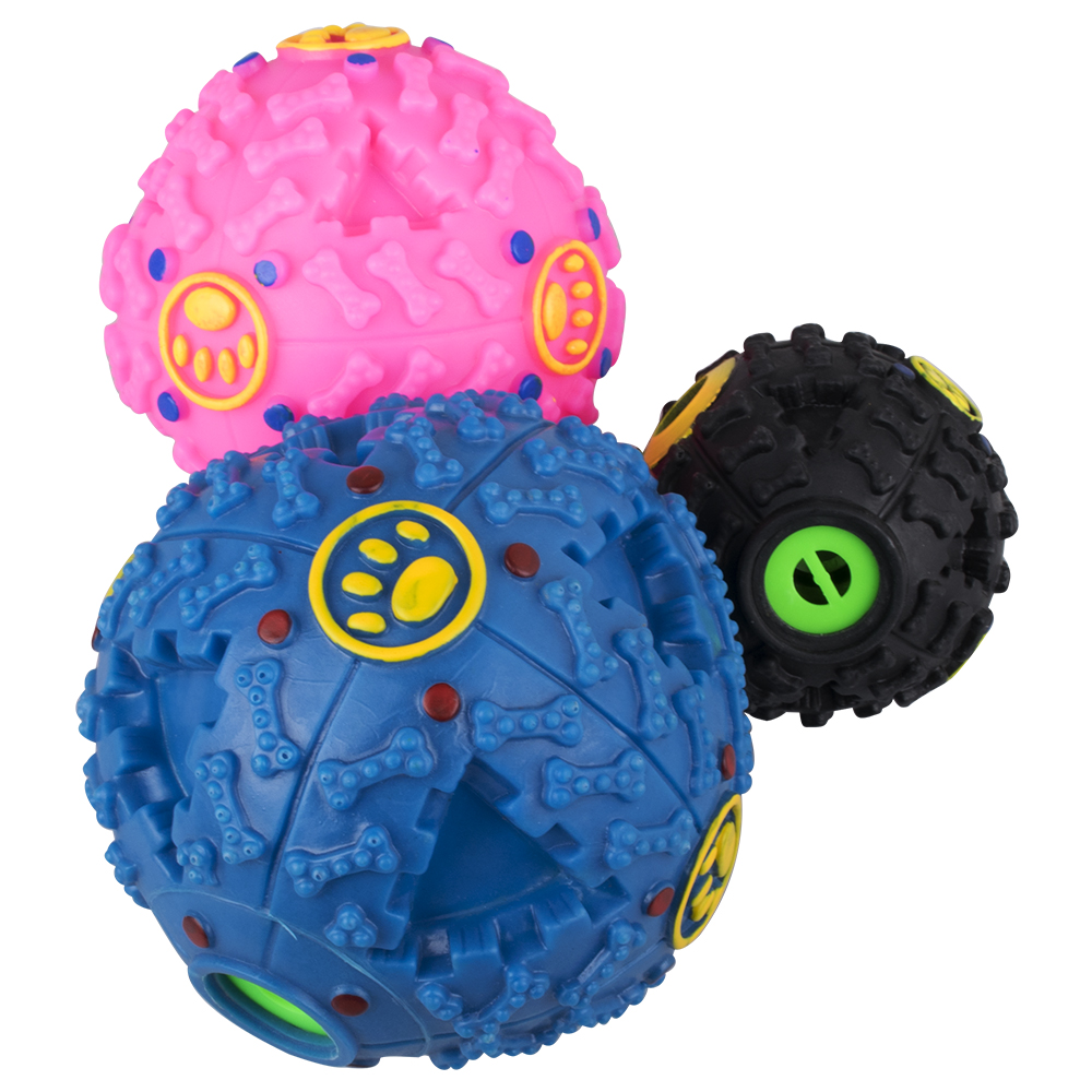 soft rubber dog ball