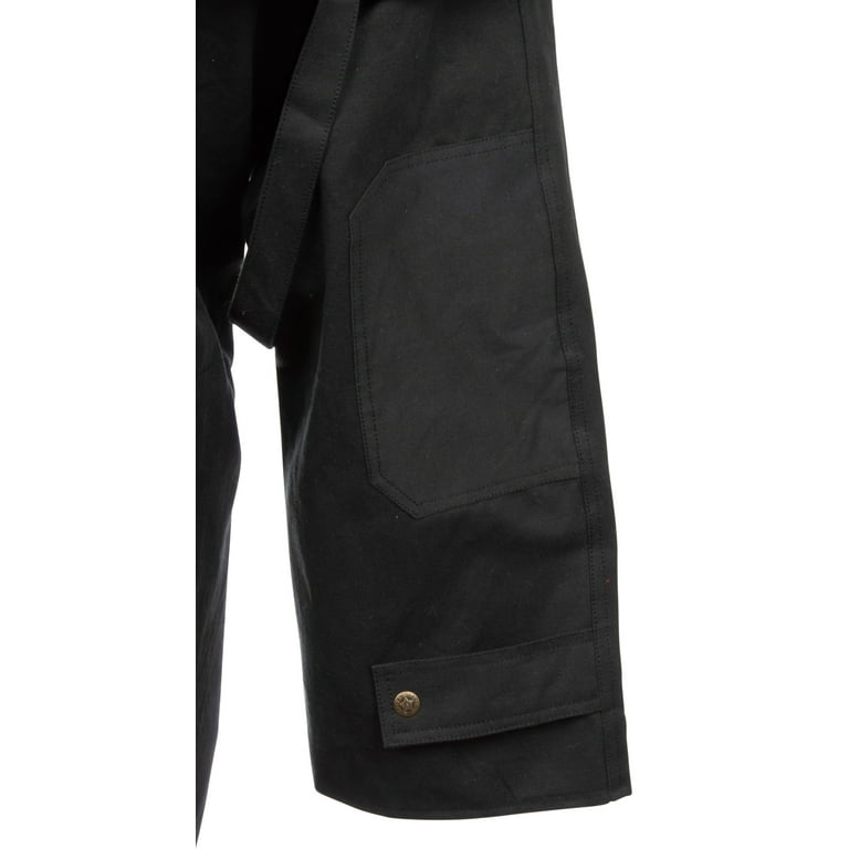 Black oilskin duster new arrivals