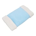 thumbnail image 2 of Manguito calefaccionado portátil de felpa gruesa con bolsa para calentar las manos, calentador eléctrico recargable por USB para otoño e invierno, cálido, 10 W, 5 V, azul claro, 2 of 10