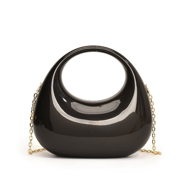 Bolso Hombro Bandolera Acrílico Forma para Mujer Boda Cóctel
