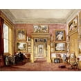 thumbnail image 2 of Rushout-Bowles, Harriet 18x15 Gold Ornate Wood Framed with Double Matting Museum Art Print Titled - The Dining Room at Thirlestaine House, 2 of 4
