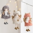 thumbnail image 2 of New Year 2022 Noel Christmas Dolls Angel Santa Claus Pendant Ornaments Christmas Tree Decorations for Home Kids Natal Gift Craft, 2 of 5