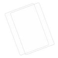 thumbnail image 4 of 10.2 Inch Screen Protector, Eye Safe High Hardness 2.5D Arc Edge 2 Pcs Tablet Screen Tempered Film  for Replacement, 4 of 8