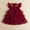C-Red22, variant on JIAYUE Girls Carnival Dresses Sequins Sleeveless Collared Zipper Ball Gown For Child Party Performance Dress