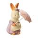 thumbnail image 3 of Figura de animal de resina, estatua de jardín, decoración de patio pequeño, figura de conejo para el hogar con paraguas, 3 of 9