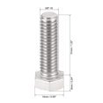 thumbnail image 2 of 3/8-16x1-1/4" 304 Stainless Steel Hex Head Screw Bolts 5pcs, 2 of 3