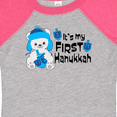 thumbnail image 4 of Inktastic It's My 1st Hanukkah Cute Bear with Dreidel Boys or Girls Baby Bodysuit, 4 of 5
