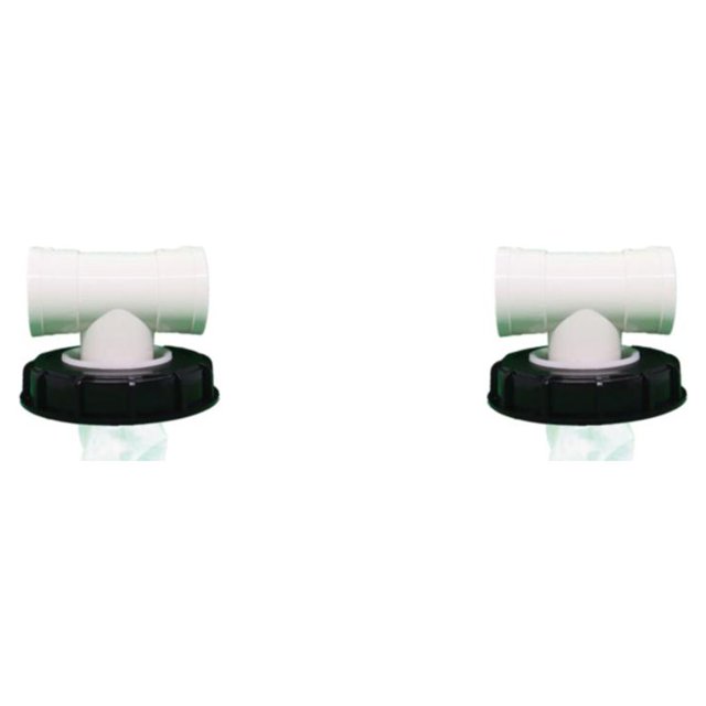 Riwesomey Cubierta de filtro de tapa IBC conveniente y práctica de plástico para tapa de filtro de tanque IBC de filtración reutilizable Type4 NO4