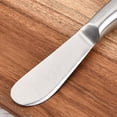 thumbnail image 4 of Espátula de crema de acero inoxidable Esparcidor de mantequilla Espátula de queso Cuchillo para glaseado Utensilio de cocina para cocina Home Baker Shop (Plata), 4 of 6