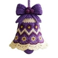 thumbnail image 2 of KIT Navidad Santa Claus Bell ORNAMENT RET para Amigos Y Familiares () Purple, 2 of 9