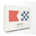 thumbnail image 3 of Stupell  Boston Nautical Flags Stretched Canvas Wall Art 24 x 30, 3 of 5