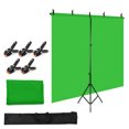 thumbnail image 3 of Photography background cloth,5 X 7ft With 5x7ft T-shaped Color Kit With Stand 5 Clamps Adjustable Stand 5 T-shaped Adjustable Stand Eryue Screen, 3 of 7