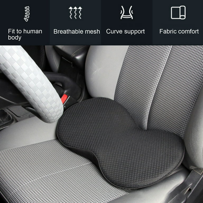 Gotofar Car Seat Cushion Relieve Back Pain Enhance Driving