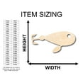 thumbnail image 2 of Unfinished Wood Fishing Lure Shape - Craft - up to 46" DIY 5" / 1/2", 2 of 3