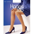thumbnail image 3 of Silk Reflections Womens Too Day Sheer Reinforced Toe Pantyhose, 3 of 4