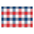 thumbnail image 4 of Napperons pour Table à Manger, Napperon de Table à Carreaux Rouges, Napperons de Table pour Fêtes et Décorations de Table de Noël - Carreaux Rouges 4 Pcs, 4 of 7