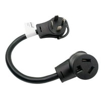 Parkworld 60769 Welder Adapter Cord Welding NEMA 14-60P to 10-30R Dryer 3 Prong Female, 30AMP, 1.5FT