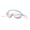 thumbnail image 2 of Gafas de natación para niños con tapones para los oídos, gafas de natación de silicona, gafas de montura grande, gafas impermeables de visión pa Rosado DYNWAVEMX Gafas de natación para niños, 2 of 8