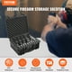 thumbnail image 2 of VEVOR Contenedores de pistola duraderos, resistentes al agua y sin polvo, almacenamiento seguro para hasta 5 pistolas, dimensiones 18.9x16.3x8.5 pulgadas, cuenta con mecanismo de bloqueo, 2 of 9