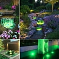 thumbnail image 3 of Solar Lamp Pool Colorful Landscaping, Waterproof Garden Light with Suction Cup, Outdoor Decorative LED Light for Fish Tanks, Battery Operated, Blue LED, 4 Lamps, 3M Wire Length, 3 of 9