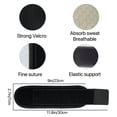 thumbnail image 2 of Wrist Brace 2 Pack Wrist Support Carpal Tunnel Wrist Wrap Straps for Fit·ness WorkOut Sport Exercise Weightlifting, Wrist Sprain Pain Relief,Elastic,Adjustable,Comfortable and Breathable Black Black, 2 of 5