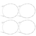 thumbnail image 4 of 4pcs Stainless Steel Wire Rope Heavy Duty Adjustable Hanging Wire For Light Lamp Billboards, 4 of 8