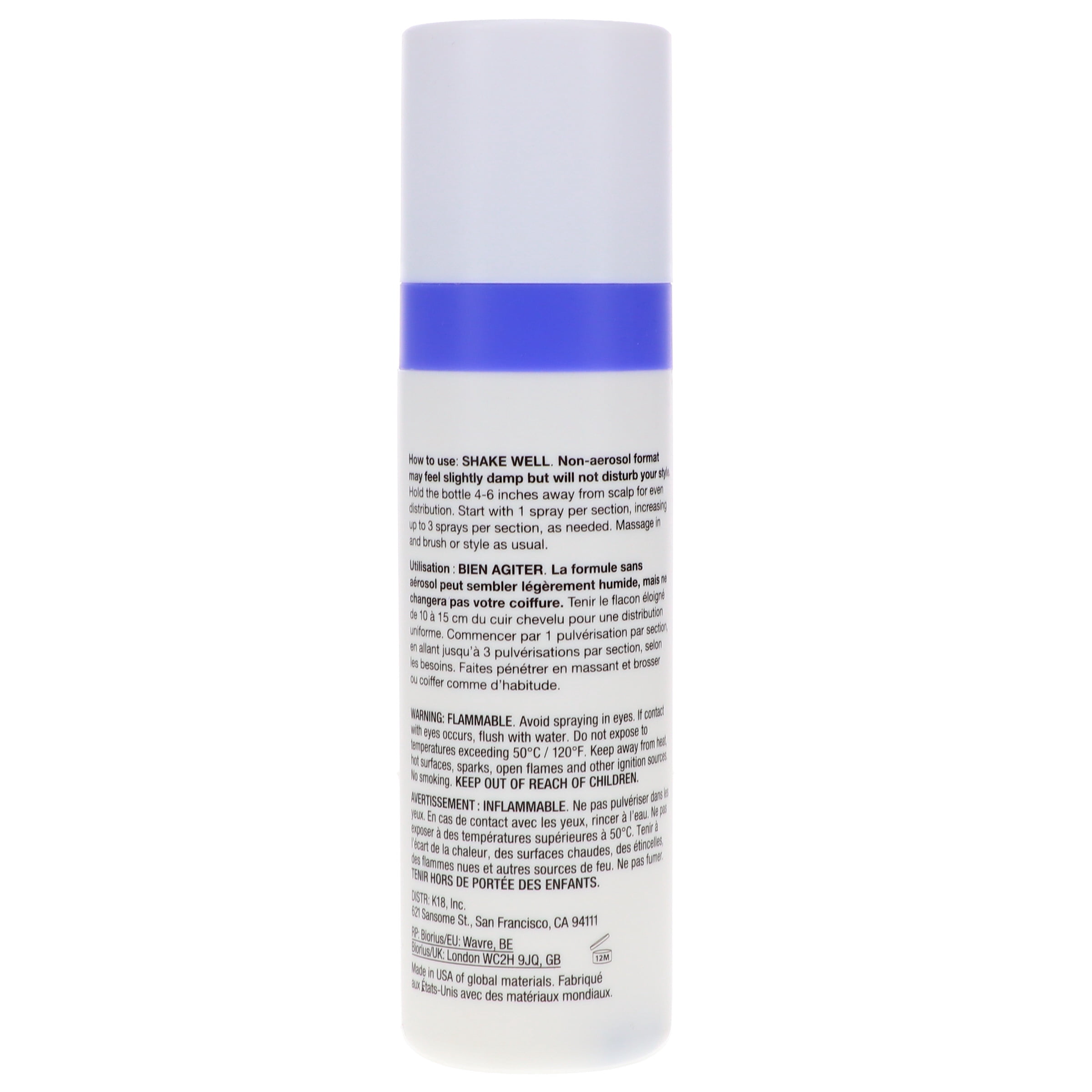 K18 AirWash Dry Shampoo 4 oz