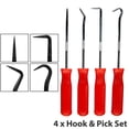 thumbnail image 2 of Professional 4 Piece Pick and Hook Set Long Lasting Carbon Steel Construction, 2 of 3