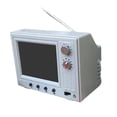 thumbnail image 3 of Accesorio de decoración de TV jugable para de televisión en miniatura de simulación 1/12 Azul Hugo televisor de casa de muñecas, 3 of 9
