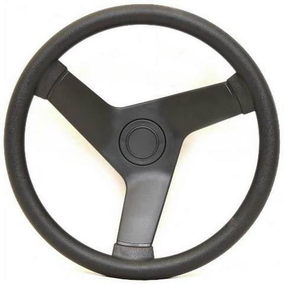 Alumacraft Boat Steering Wheel 2320041690 | 13 1/2 Inch Black Plastic