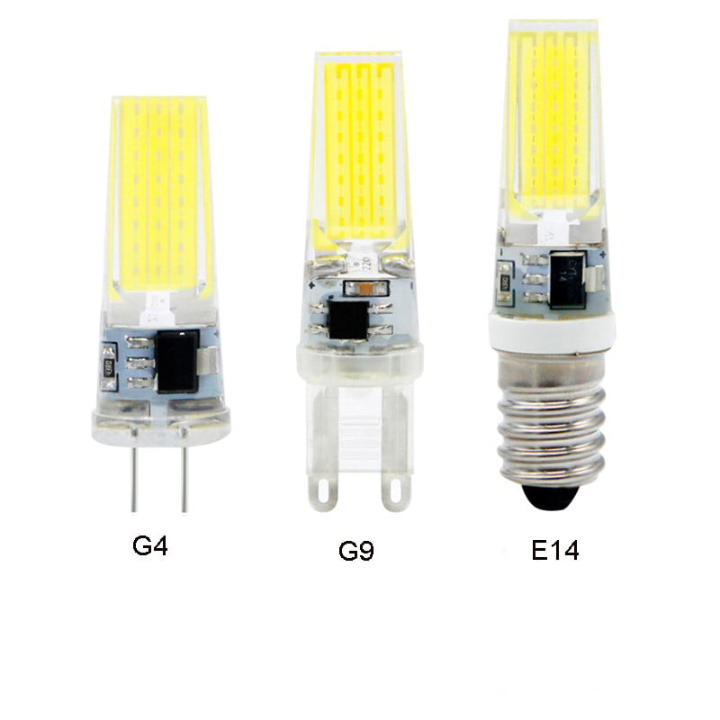 schot Kiezen voetstuk G4 G9 E14 9W COB 2508 LED Dimmable Bulb 220V Corn Lamp Light - Walmart.com
