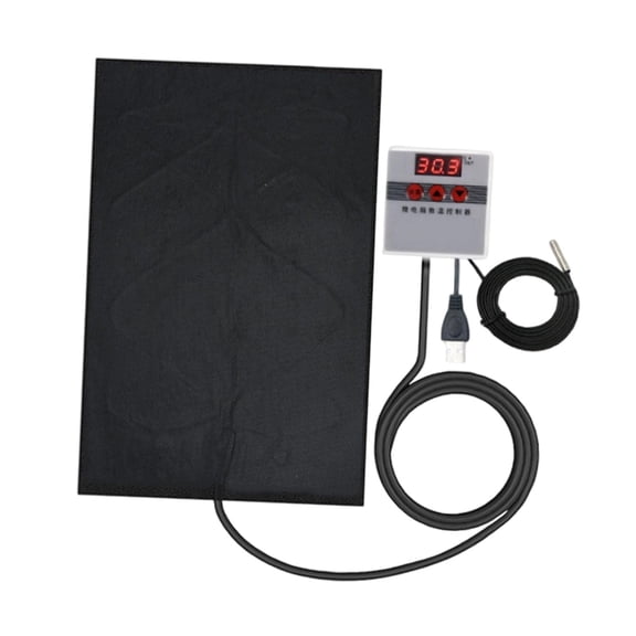 Terrarium Heating Pad Reptile Pet Heating Mat Electric Pet Heater Waterproof Fabric Winter Suitable for Small Pets