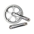 thumbnail image 4 of S SERENABLE Manivelle de Vélo Haute Résistance Garde-Chaîne Pièces de Réparation de Vélo Argent, 4 of 9